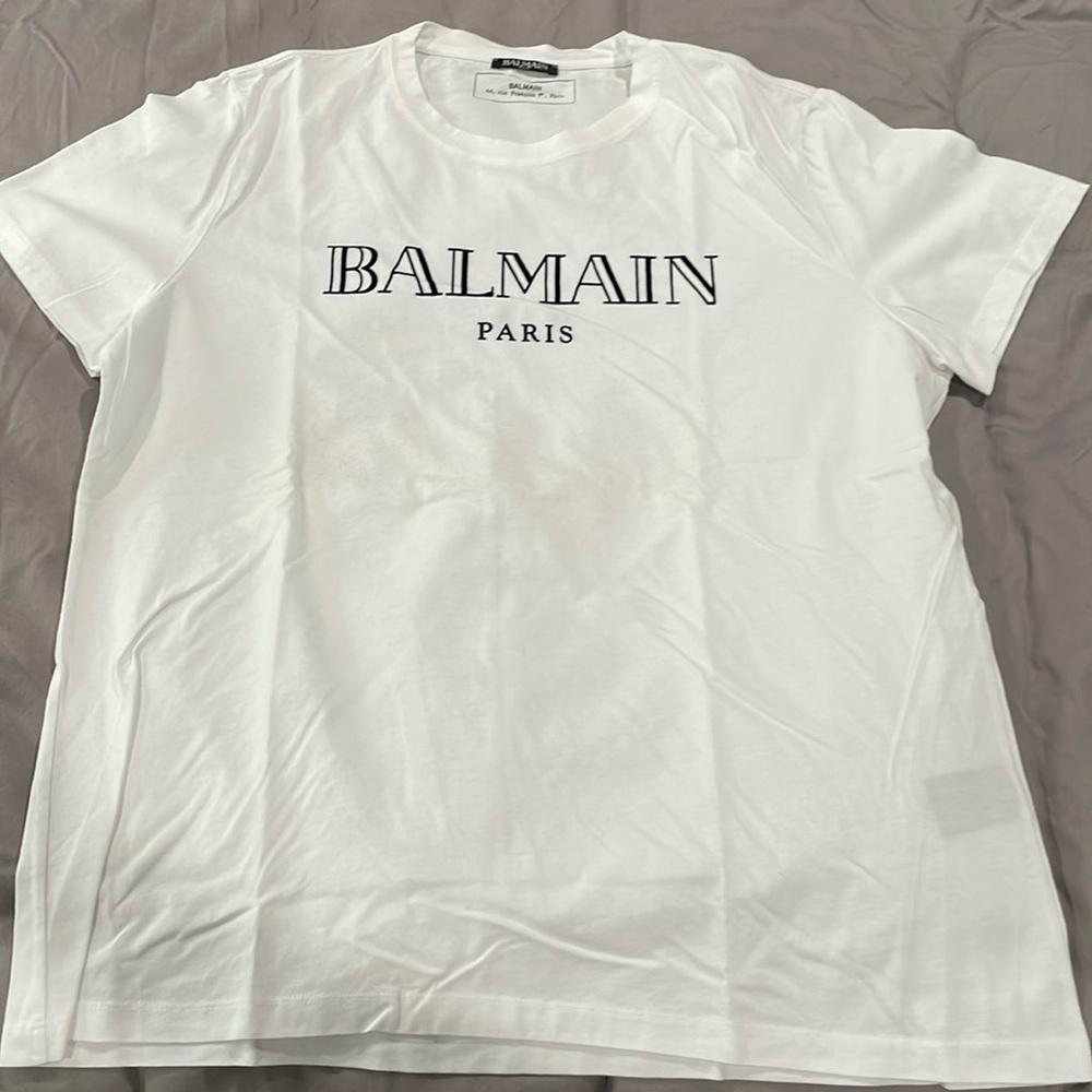 Used Balmain tee shirt
